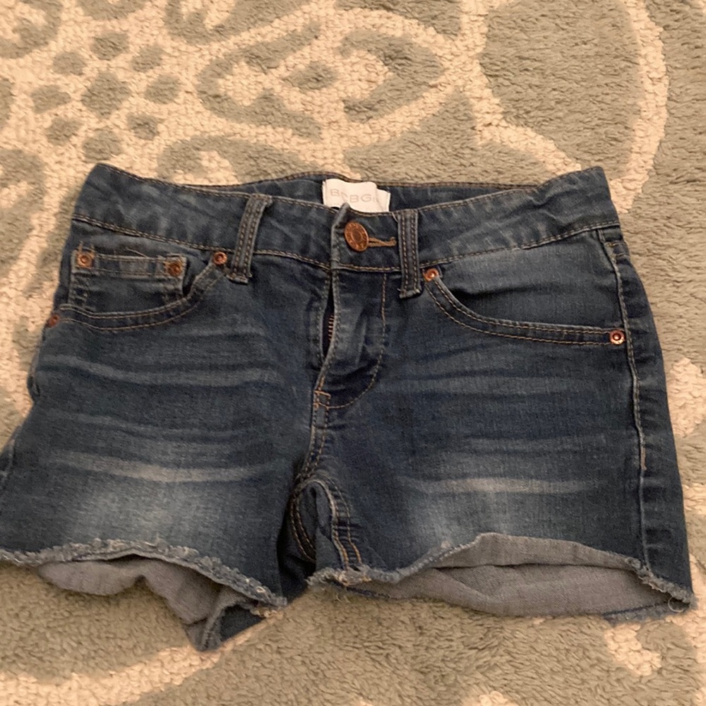 Girls jean shorts size 7